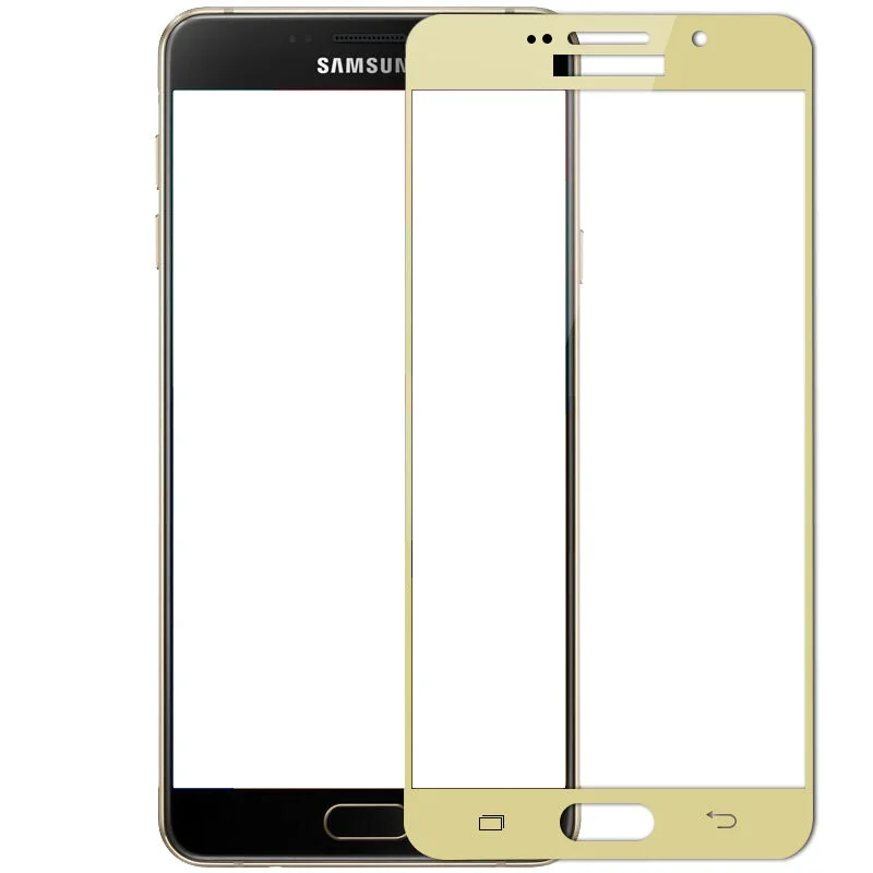 Полное покрытие закаленное стекло для samsung A5 2016 A5100 A510 Защитная крышка экрана