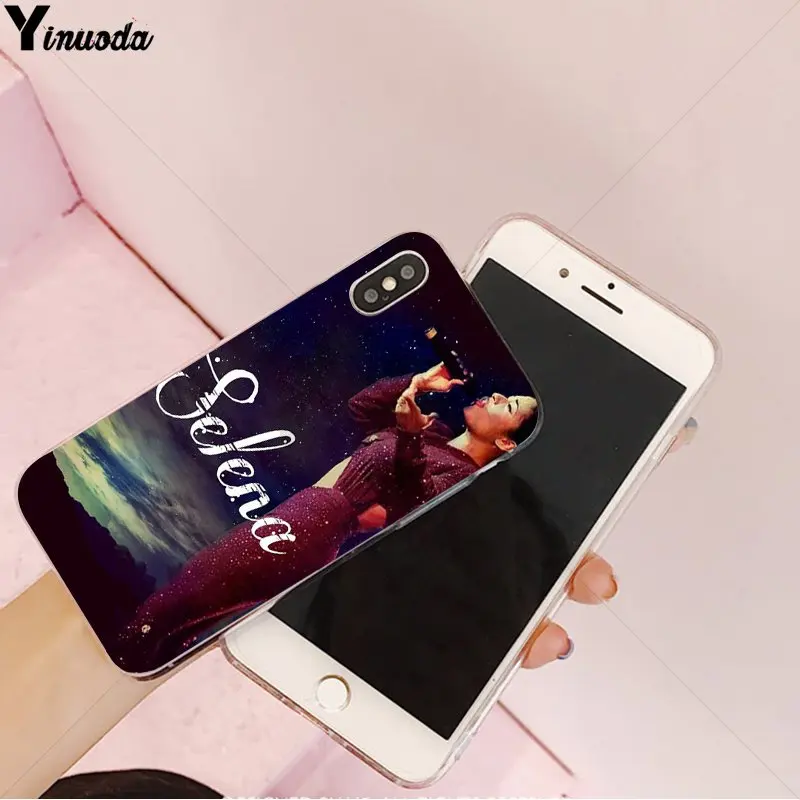 Yinuoda selena quintanilla DIY Окрашенные красивые аксессуары для телефонов Чехол Apple iPhone 8 7 6 6S