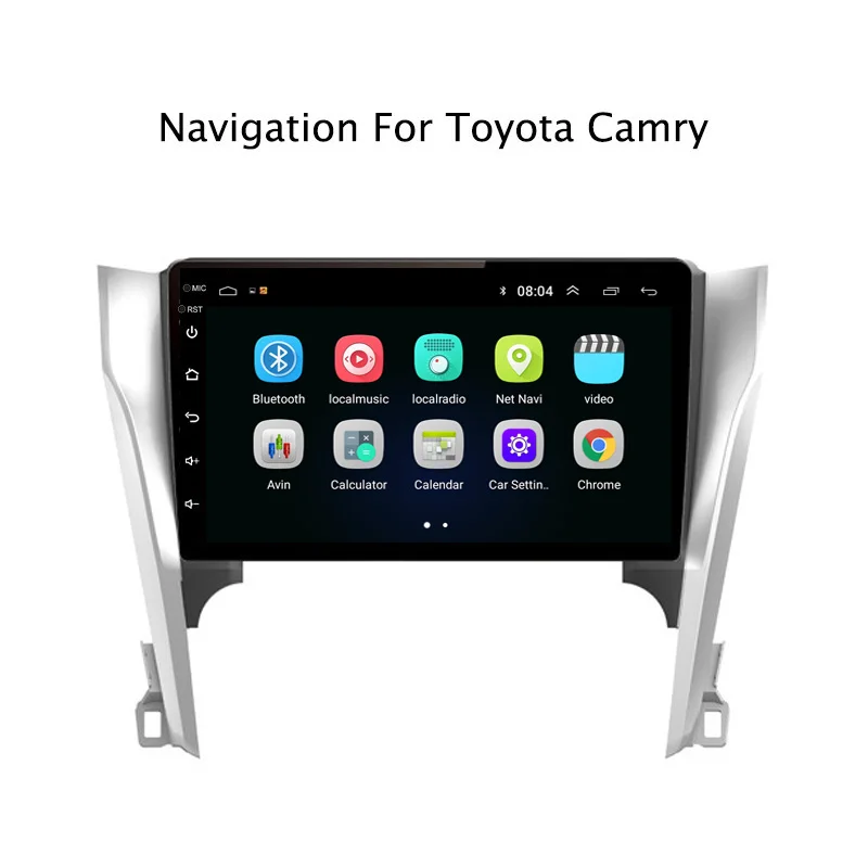 10 1 &quot2.5D IPS Android 8 автомобильный DVD GPS плеер для Toyota Camry 2012 2013 2014 Автомобильный Радио