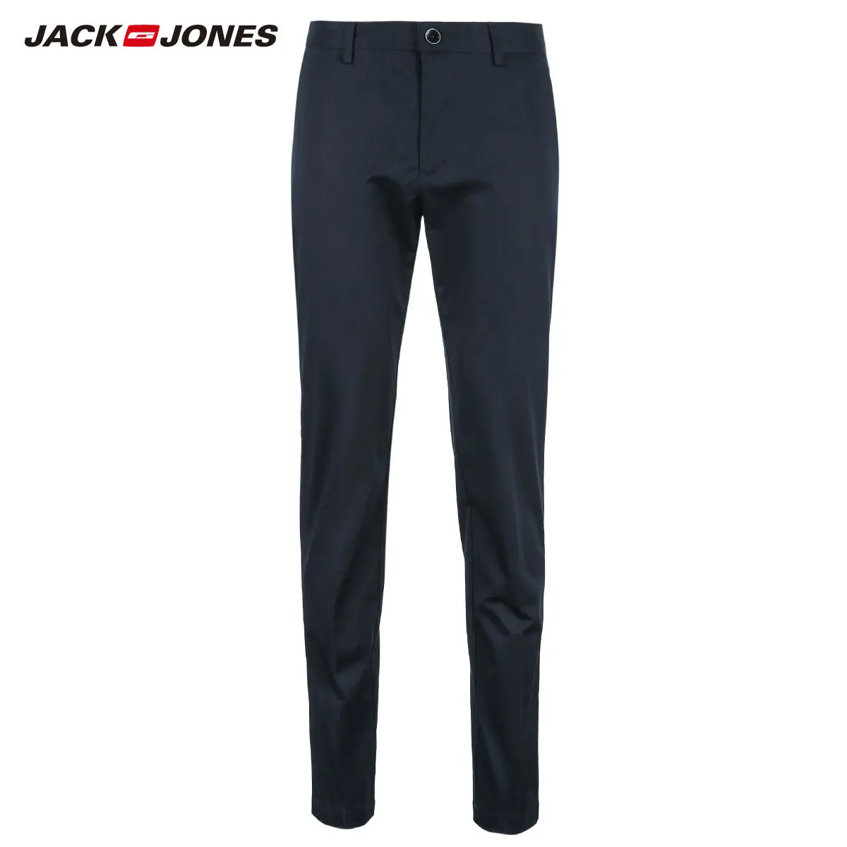 Мужские хлопковые брюки JackJones из эластичной ткани удобные дышащие повседневные в