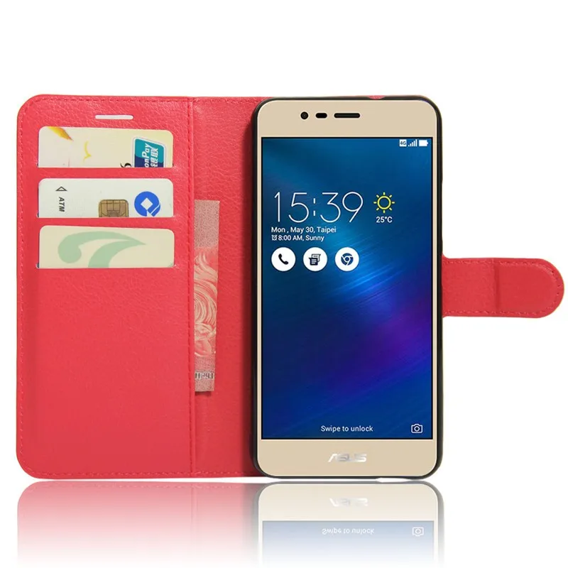 Для Asus Zenfone 3 Max ZC520TL чехол X008D 5,2 дюймов кожаный чехол Fundas кошелек флип чехол для Asus Zenfone 3Max ZC520TL чехол