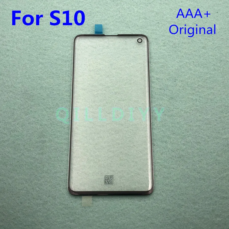 Внешний Стекло объектив для samsung Galaxy S10 G9730 G9730F G9730FD ЖК-дисплей Дисплей Сенсорный экран передняя+ B-7000 Клей Инструменты