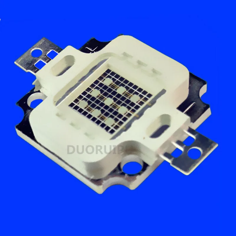 10 Вт/20 Вт/30 Вт/50 Вт/100 Вт LED COB чип Королевский синий высокая мощность лампы 445 455nm