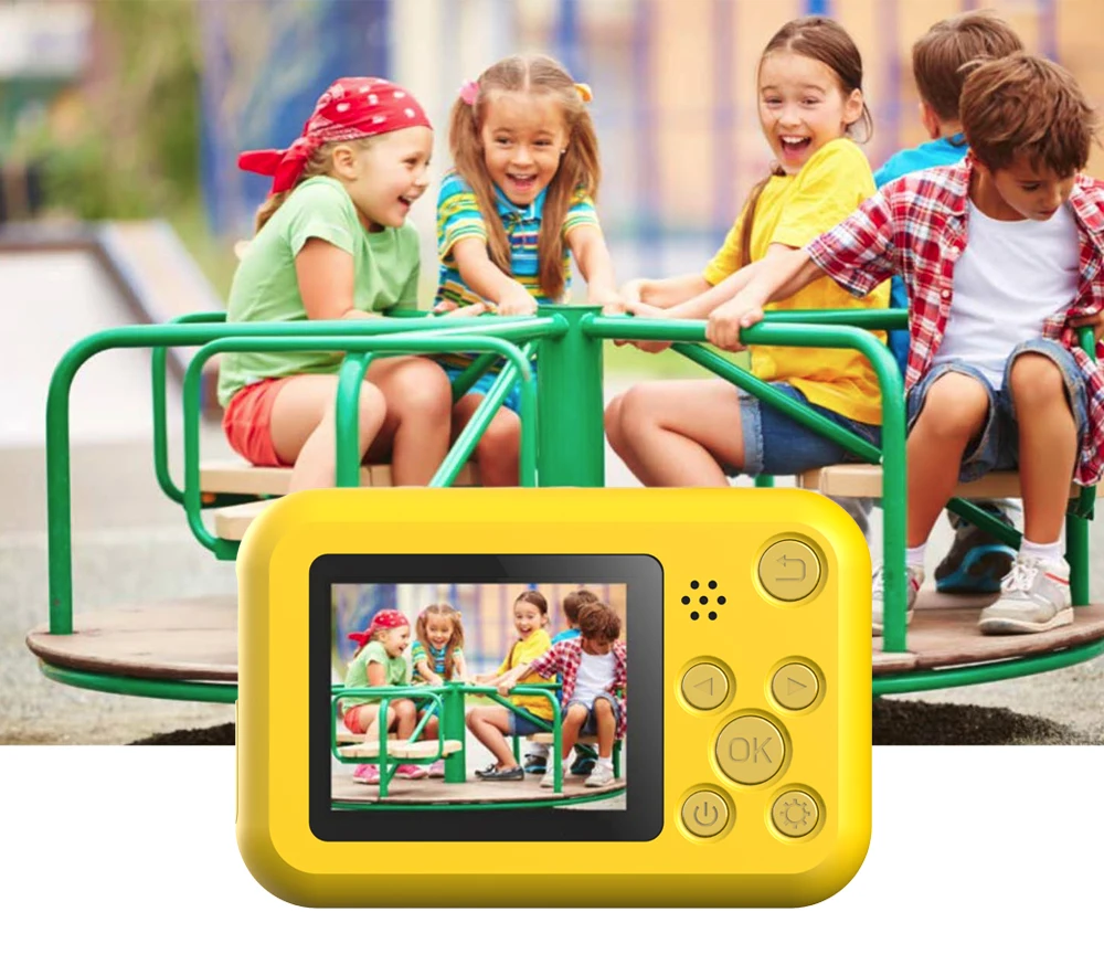 SJCAM FunCam детская камера " lcd 1080P игрушка для малышей обучающая цифровая фотокамера детская камера подарок на день рождения