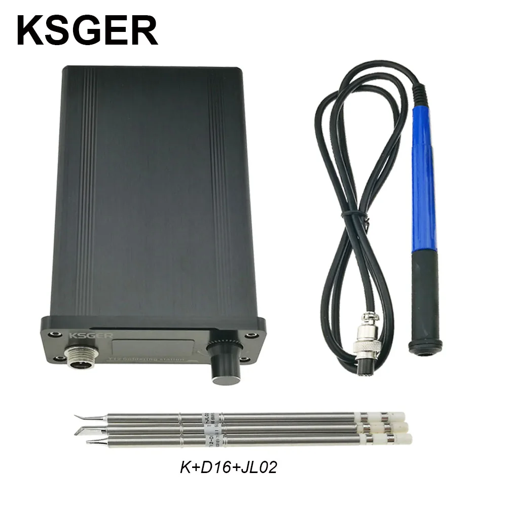 Sets 3 KSGER OLED паяльная станция FX9501 T12 электрический утюг инструменты STM32 2,1 S контроллер температуры ручка держатель сварка T12 ILS - Цвет: Sets 3