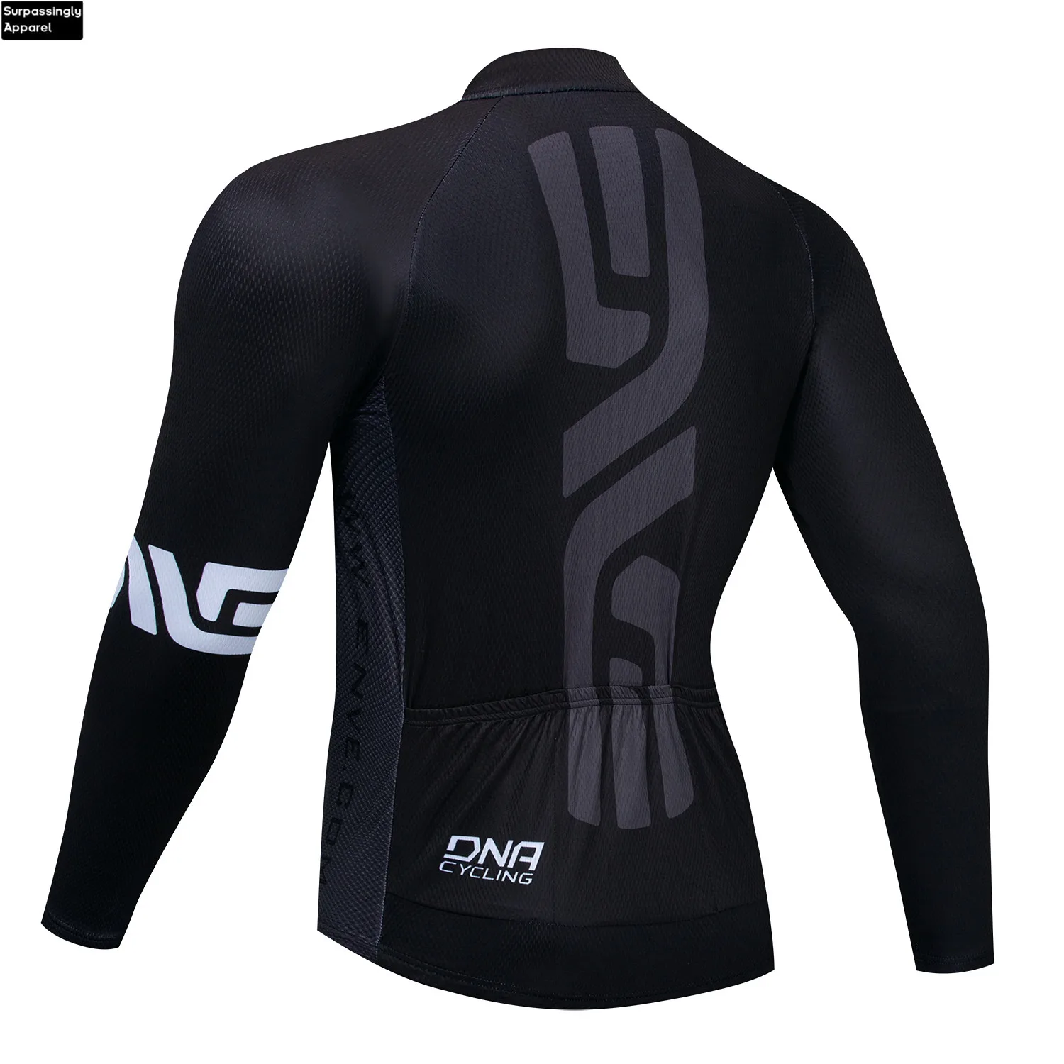 2019 профессиональная команда черная велосипедная Джерси осенняя дышащая одежда