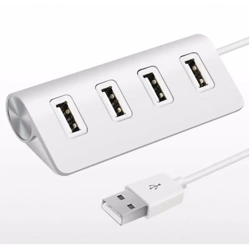 4-Порты и разъёмы USB 2,0 Multi HUB разветвитель Алюминий адаптер высокое Скорость для шт в наборе, TF