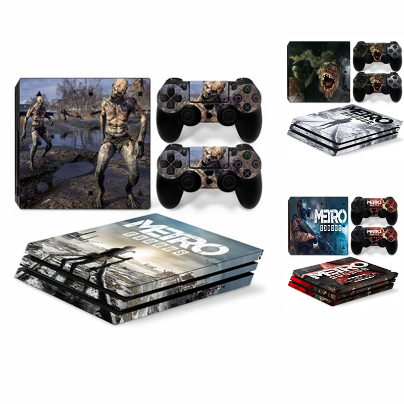 Metro 2033 ужас игра наклейка для PS4Pro Playstation Machine Exodus Darkens аниме фильм фигурка игрушка с