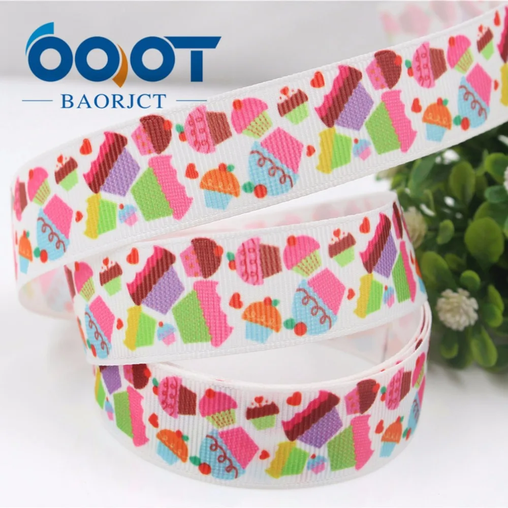 OOOT BAORJCT 175044 22 мм 10 ярдов ленты для конфет термопечать grosgrain Свадебные аксессуары DIY