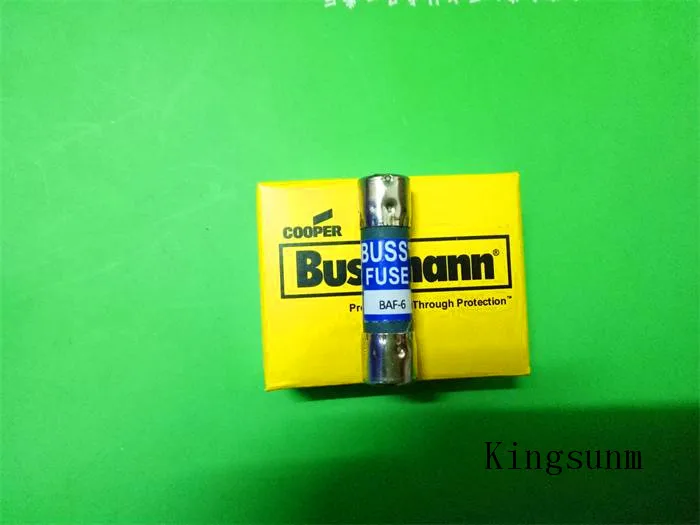 

Бесплатная доставка, 5 шт., BAF-6 fuse 10X38 6A BUSSMANN 250V