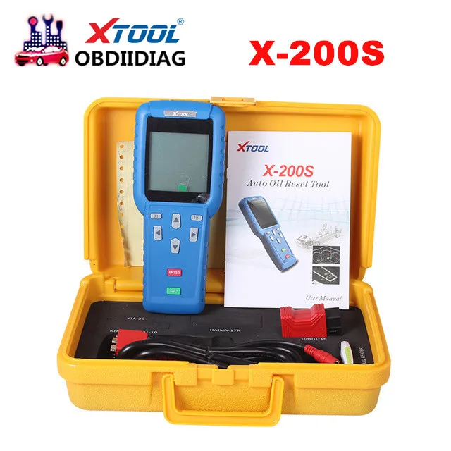 Xtool инструмент сброса масла X 200S X200S сканер Профессиональный OBD2 кода X200 OBDII