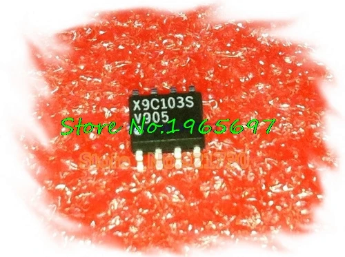 5 шт./лот X9C103SZI X9C103S X9C103SIZ цифровой потенциометр лапками углублением SOP-8