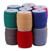 multi color 100 metersroll 15mm width spandex elastic band edge trim garment sewing accessories for underwear bra jacket cuff