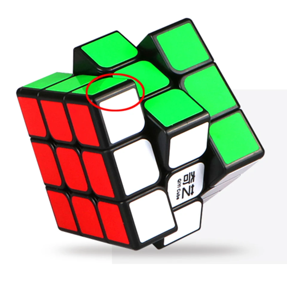 3x3x3 Magic Cube Profissional конкурс скорость Neo Cubo Magico Rubiksed ПВХ наклейки Головоломка Куб Прохладный игрушечные лошадки для детей и взрослых