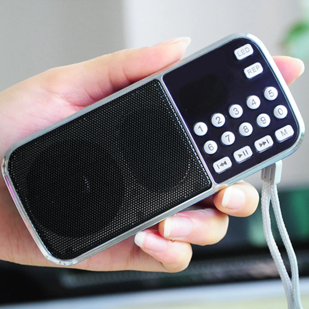 Новинка 2016 Горячая Распродажа L 088 Портативный HIFI мини динамик MP3 аудио плеер
