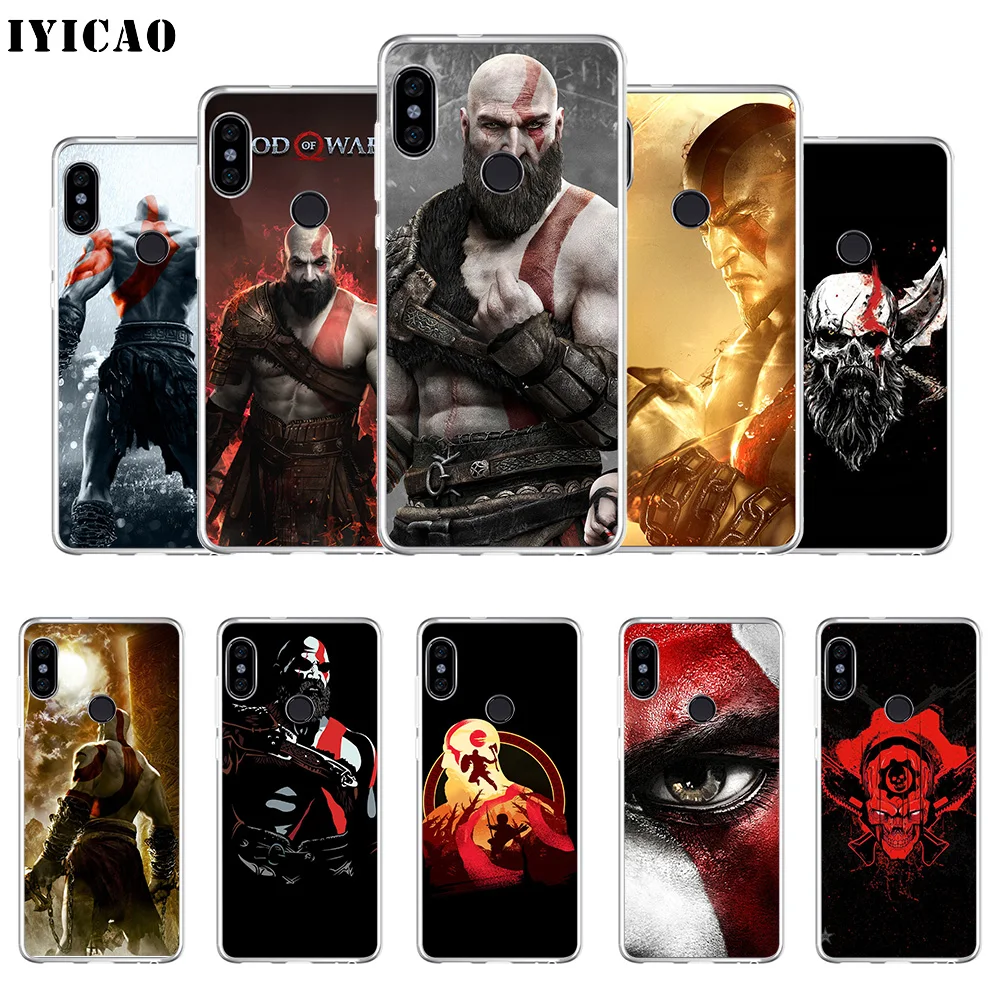 IYICAO God Of War game Мягкий силиконовый чехол для телефона Xiaomi Redmi 4A 5A 6A Note 7 6 5 Pro Plus 4X Prime