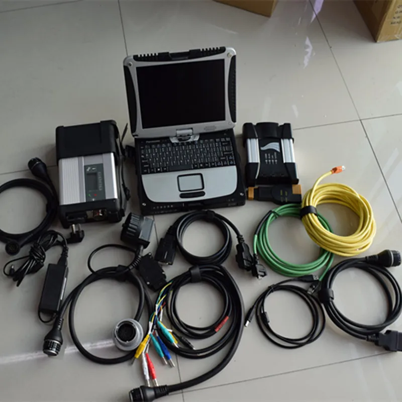 Диагностический инструмент 2019 03 в mb star connect sd c5 compact 5 + hdd для bmw icom next a b c toughbook cf-19