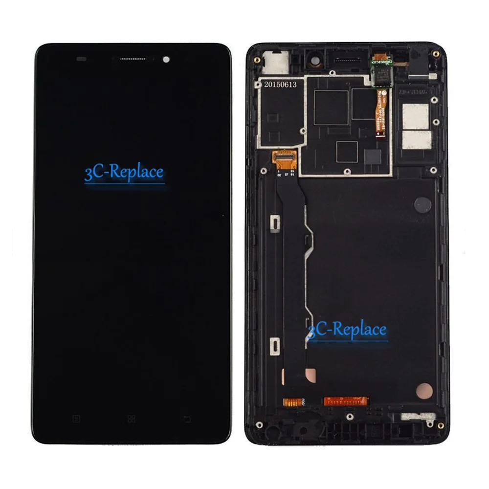 Для Lenovo K50-T5 K3 Note K50-t3s ЖК-дисплей сенсорный экран в сборе с рамкой запасные части