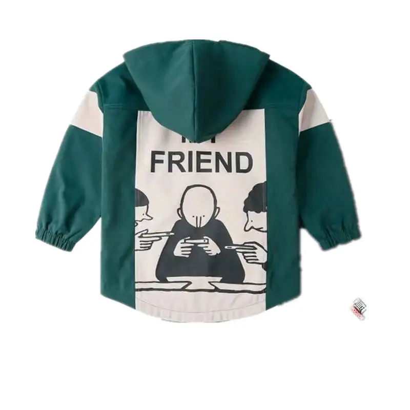 INS/Лидер продаж куртки для мальчиков Корейская весенне осенняя куртка детей