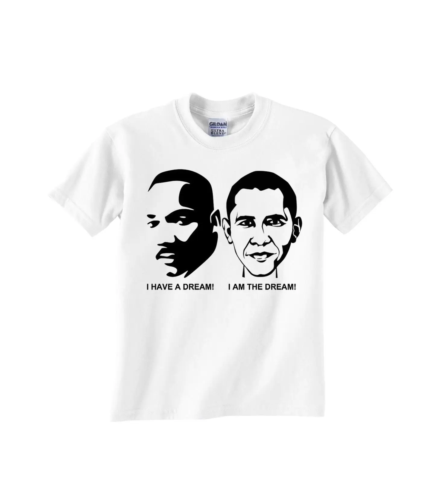 2019 Новая модная повседневная мужская футболка Martin Luther King Jr Барак Обама | Мужская