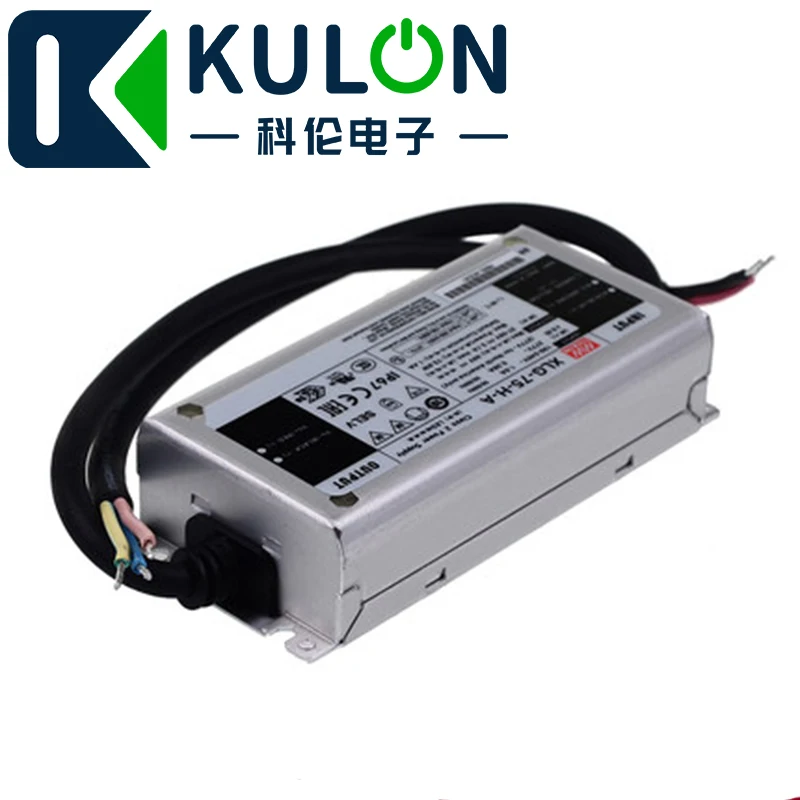MEANWELL XLG-75-12-A 12 V 24 V 5A 3.1A 60 W 74,4 W Постоянный режим энергопотребления AC/DC Светодиодный драйвер Встроенный активный PFC Функция