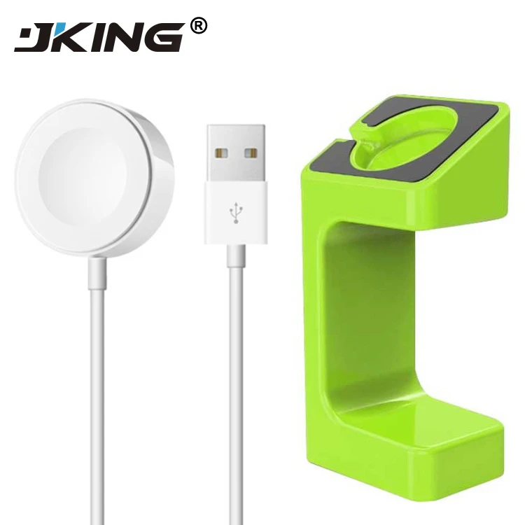 JKing 1 компл. для Apple Watch док Зарядное устройство м Магнитная Беспроводной зарядный