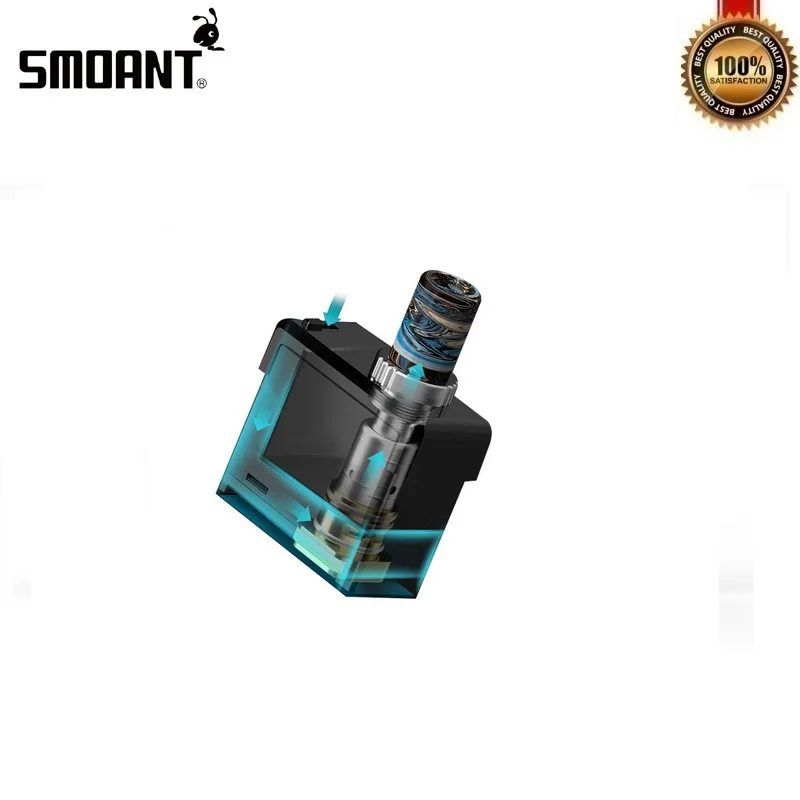 Оригинальная сменная пустая Форсунка картриджа Smoant Pasito Pod с катушкой MTL Ni80