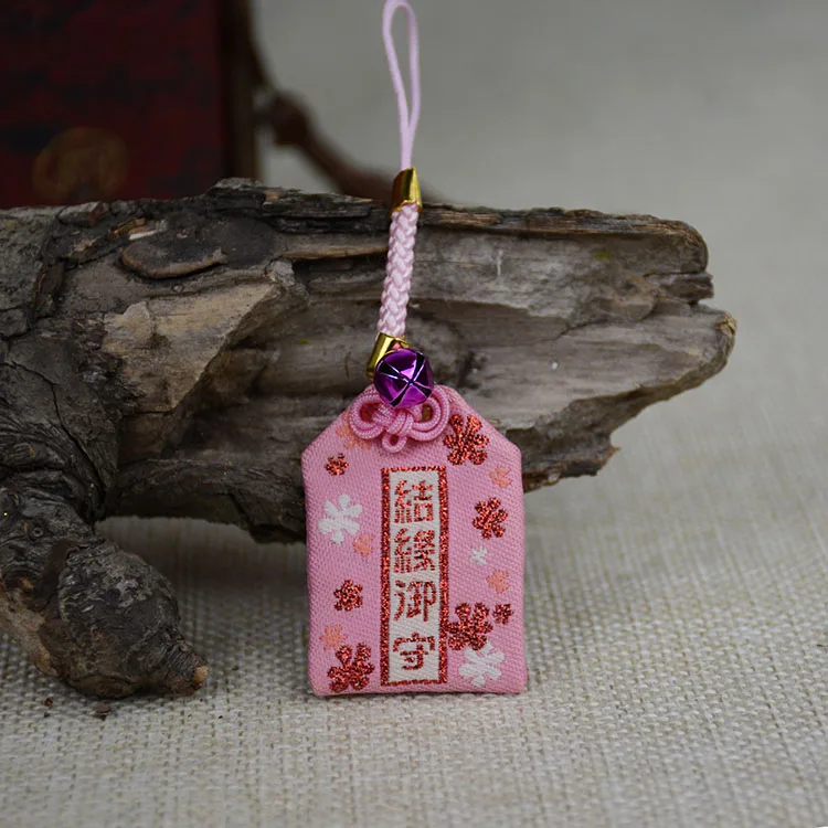 1 шт. Маленькая подвеска Omamori для Marrigae Wealth учебный ключ японская сумка благ пустая
