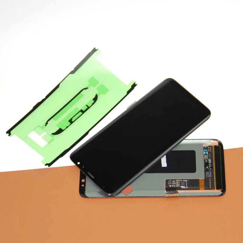 Для Samsung S8 LCD Замена для SAMSUNG Galaxy G950 G950F Дисплей lcd сенсорный экран дигитайзер супер
