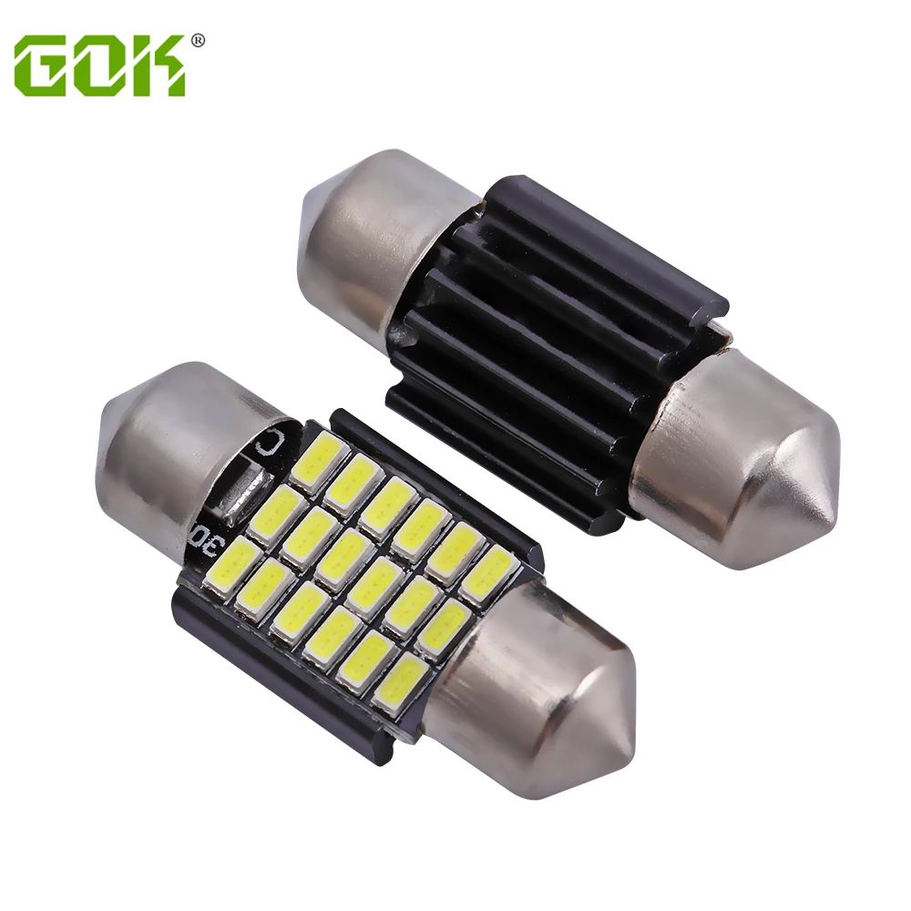 

50 x 31MM Festoon led Dome C5W 3014 18SMD LED Canbus Car Door Reading light Luggage Bulb dome light