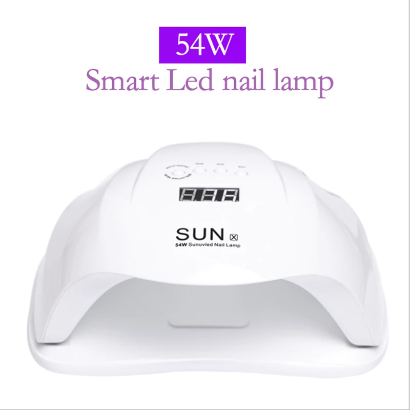 36 W/54 W SUN X5 Plus Сушилка для ногтей ЖК дисплей LED УФ светодиодная лампа отверждения
