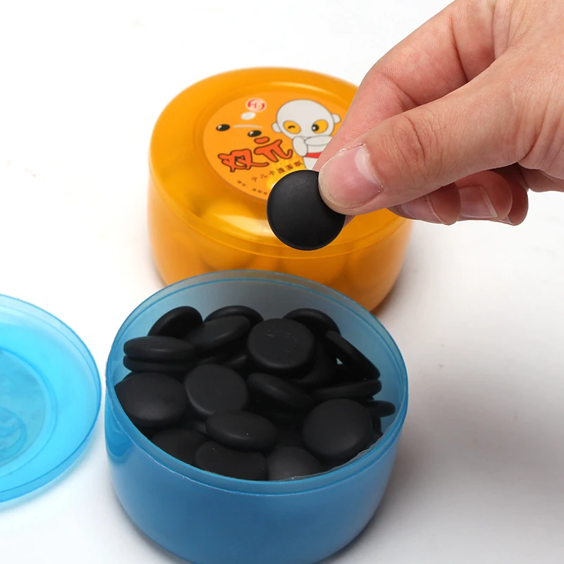Go game weiqi сплошной черный и белый тонкий фарфор игра кусок шахматы настольная игра картонная доска поезд игровой Набор Обучающие игрушки