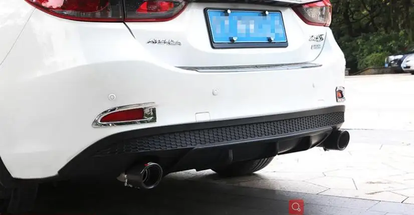 ABS Краски заднего бампера v стиля для автомобильных фар задний диффузор подходит