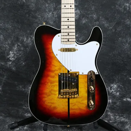 

Free shipping New style Merle Free shipping Haggard signature TL electric guitar Tuff Dog electric guitar gold hardware
