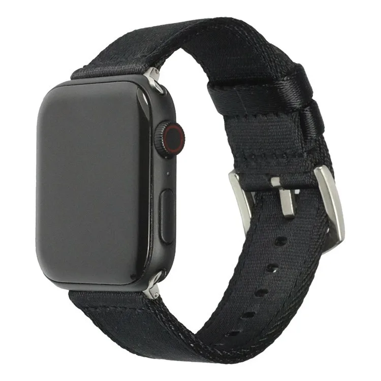 6 видов цветов тканые нейлон мягкие замена ремешок для Apple Watch Series4/3/2/1 классической пряжкой 42 мм 38 мм ремешок для iwatch Группа