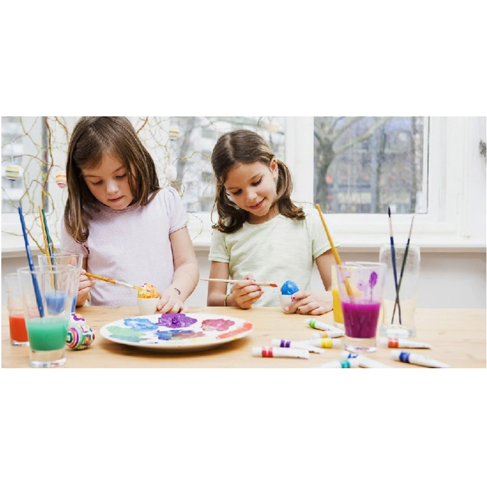

BESTIM INCUK 3pcs White Sponge Brush Foam Painting Roller Brush Kids Craft Tool Drawing Toys Wholesale