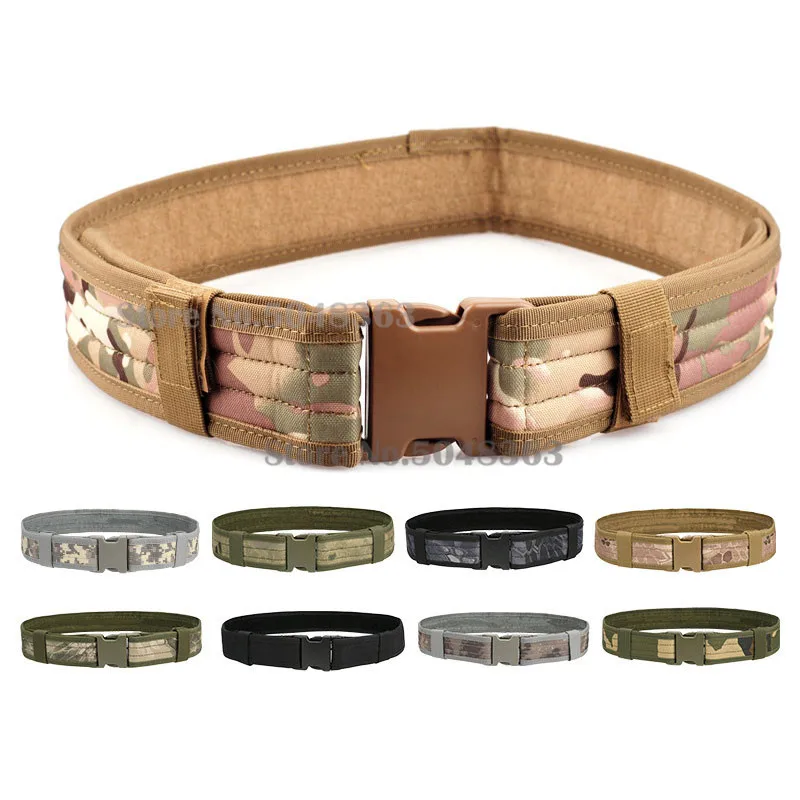 2-дюймовый тактический пояс военный Регулируемый для активного отдыха походов