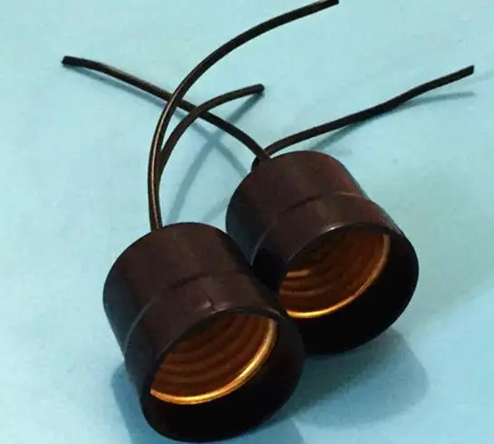 10 шт./Лот Водонепроницаемый патрон E27 Базовый держатель лампы|socket lamp holder|lamp