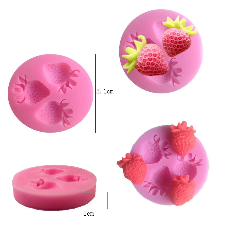 

Cake Decorating Tools 3D Silicone Mold Fondant Candle Soap Mold Baking Cupsake Kitchen Accessries Play For Kids Gift