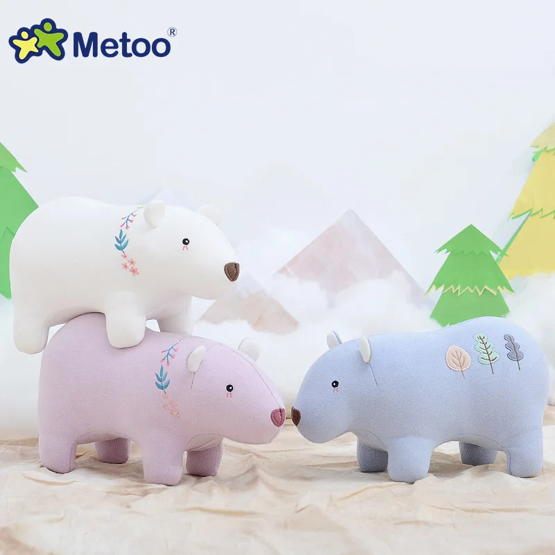 Мини плюшевые куклы для маленьких девочек детские Мультяшные полярные мишки