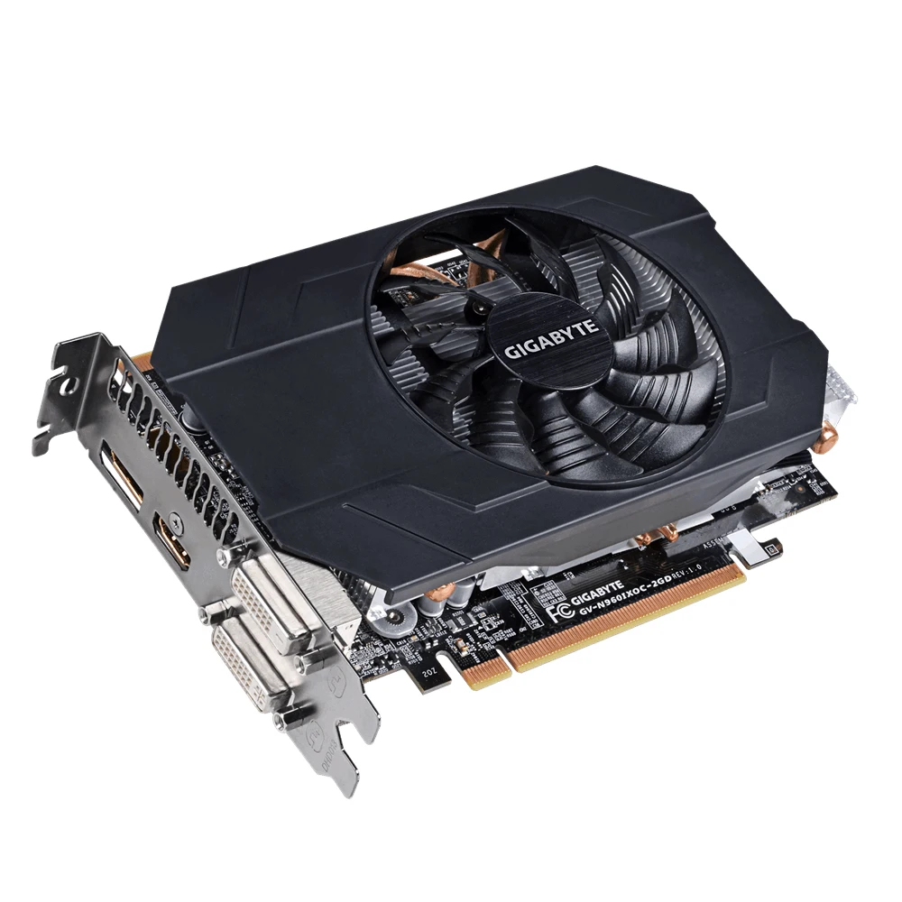 GIGABYTE, оригинальная видеокарта GTX960, 2 Гб, 128 бит, GDDR5, видеокарты для nVIDIA, VGA, карты Geforce GTX 960, Dvi, Hdmi, используемая игра