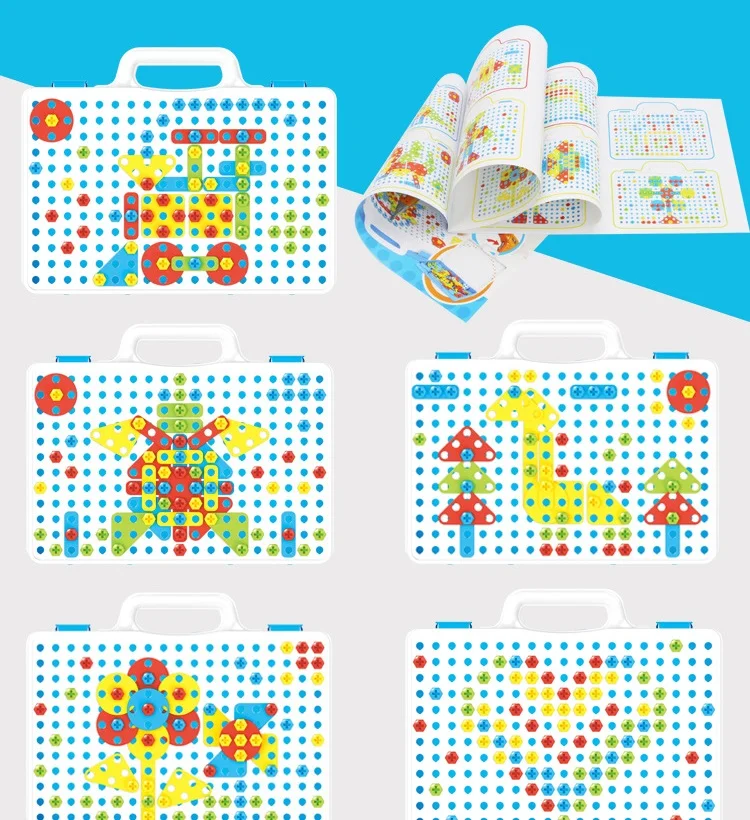 151/237Pcs электрическая дрель винт группа игрушка "сделай сам" стержня гайка разборки игрушки в собранном виде звезды Ливи» Молодежная обувь; игрушки развивающие игрушки для детей