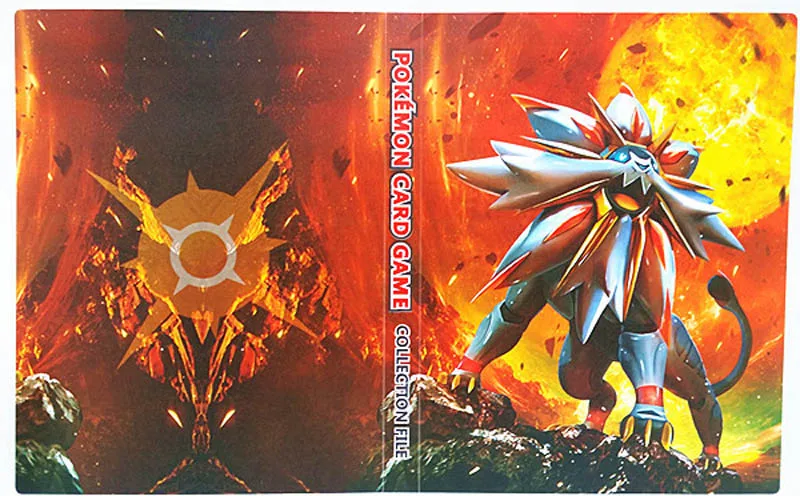 Pokemon Card Albums 8 POCKET/PAGE 112 карт Коллекционная папка альбом детский подарок