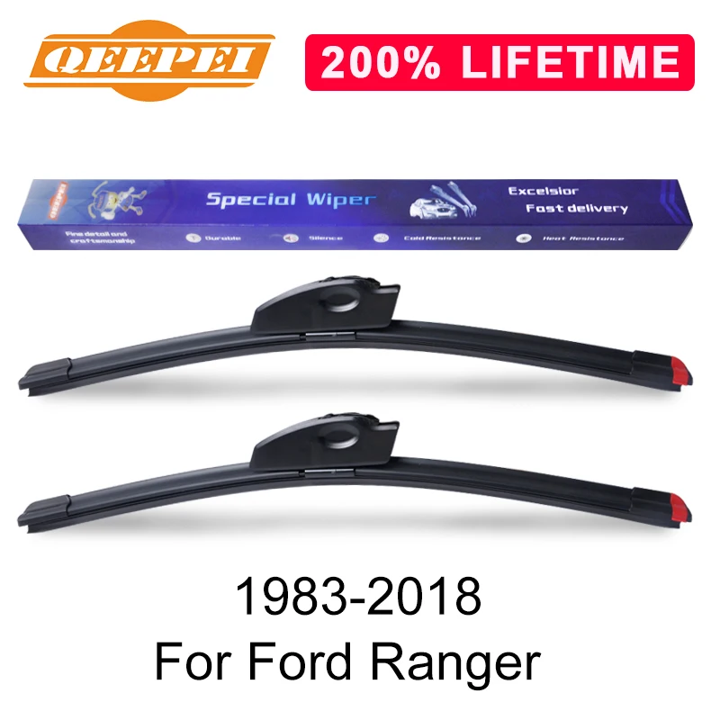 Сменные щетки стеклоочистителя QEEPEI сменные для Ford Ranger 1983-2018 резиновые