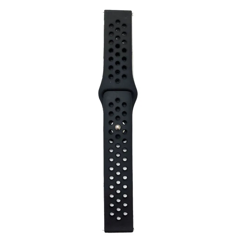20 мм/22 мм силиконовым ремешком для samsung Galaxy Watch 46 мм 42 мм длина браслета Шестерни S3 S2 Спорт Frontier классический ремешок для наручных часов для huawei часы GT