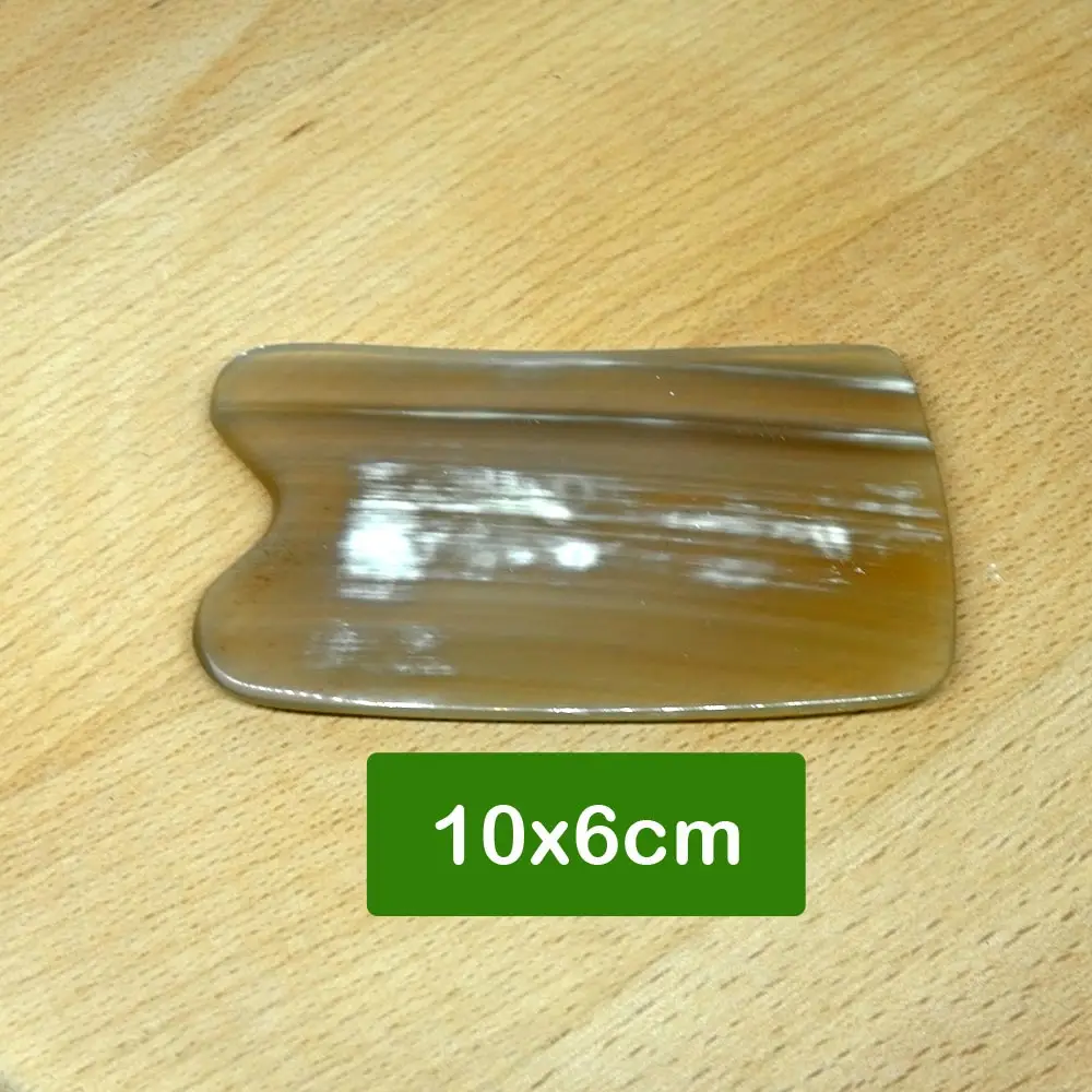 Gua Sha соскабливающий массажный инструмент массажер для тела Когтеточка Guasha доска спа буйвол скребок для лица и спины уход за здоровьем против морщин - Цвет: 1pcs square