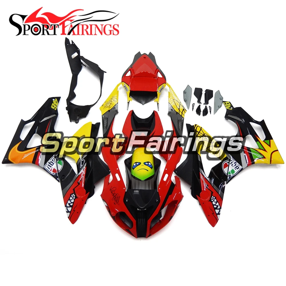 Панели для BMW S1000RR 2011 2012 2013 2014 11 12 13 14 ABS Пластиковые обтекатели крышка мотоцикла