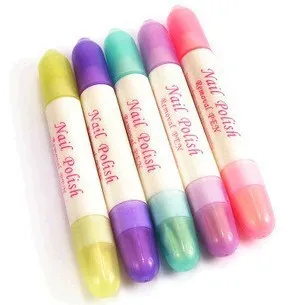 

4Set/ 20PCSNail Corrector Pens Correction Polish Remover Art Varnish Pen + 3 Tips+5Color/box+free shipping