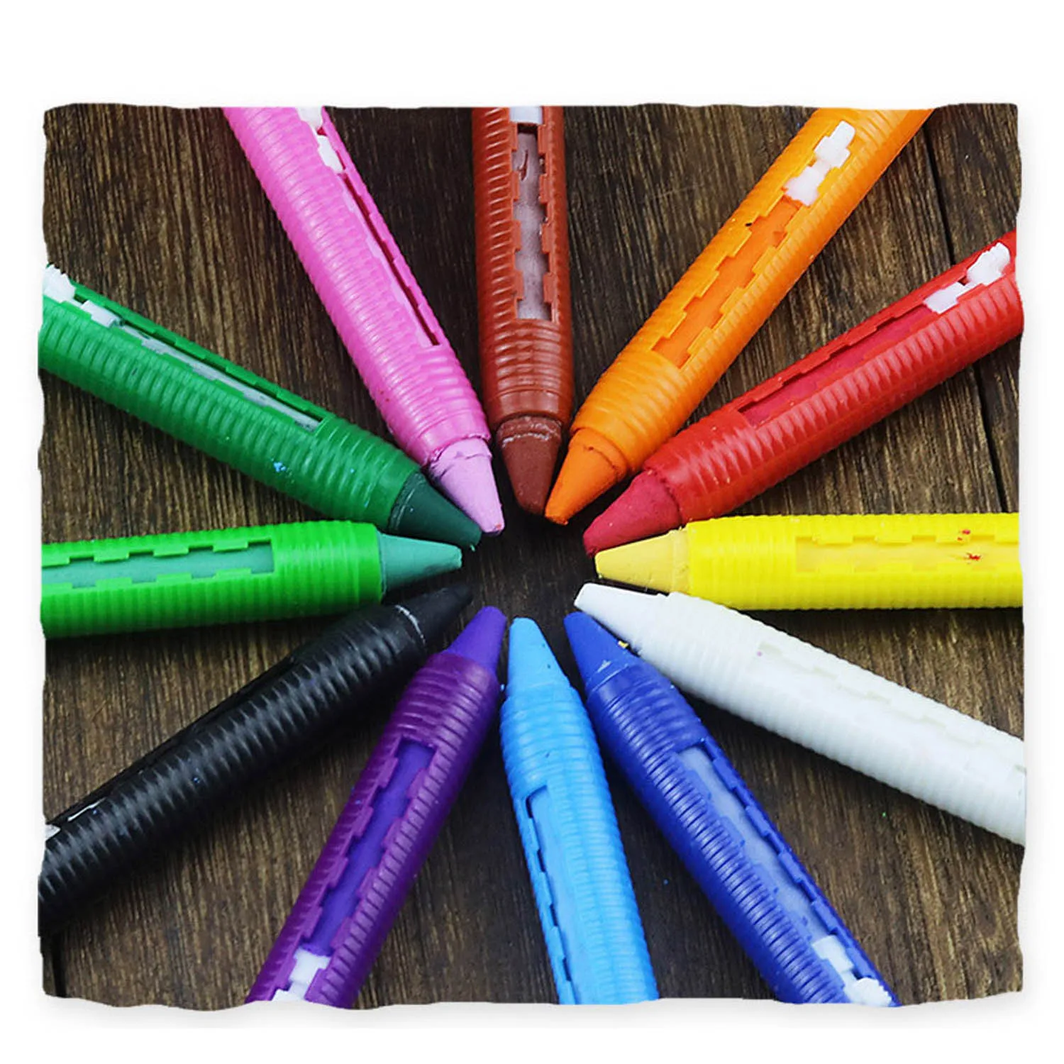 16 Цвета нетоксичные живопись для лица тела Crayon палочки карандаши Ручка лист