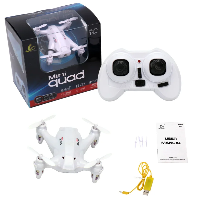 RC Мини Drone x165 Nano Quadcopter Дистанционное управление вертолетом детей Игрушечные